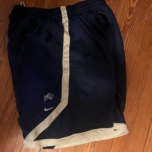Blue Naval Academy Lacrosse shorts Nike medium